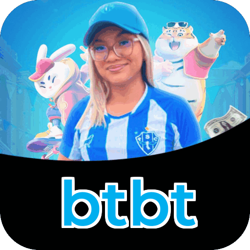 Interface do aplicativo btbt mostrando jogos disponíveis no iOS e Android